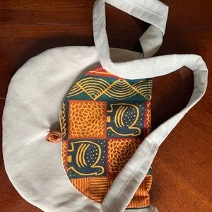 Beautiful cloth bag. Bought in India.